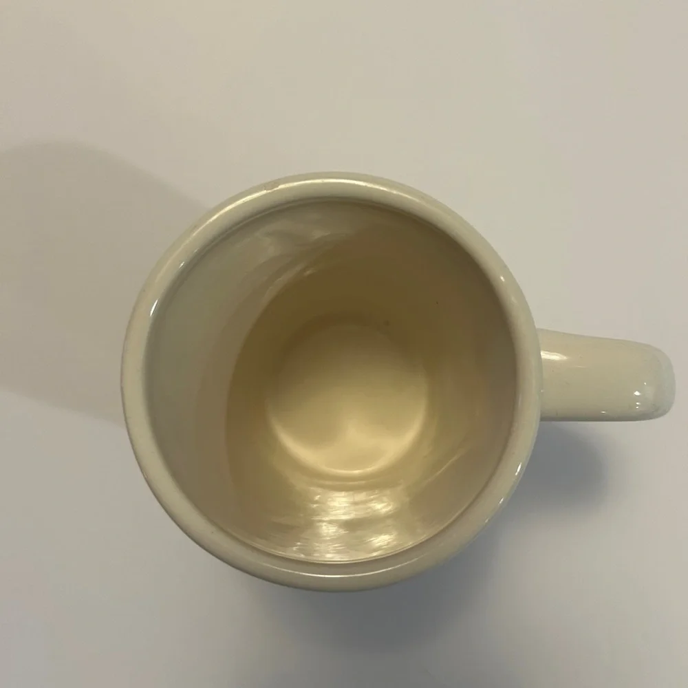 Williams Sonoma Cream Espresso Mug